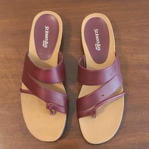St. John's Bay Red Sandals